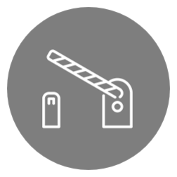 Automated barrier icon